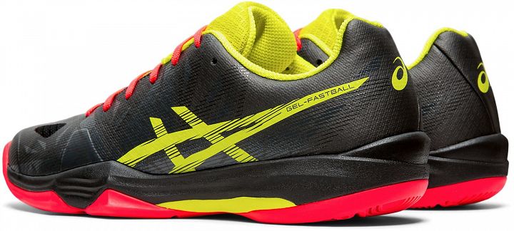 ASICS Gel-Fastball 3 Black / Sour Yuzu